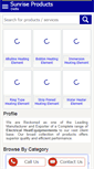 Mobile Screenshot of heatingelementmanufacturer.com